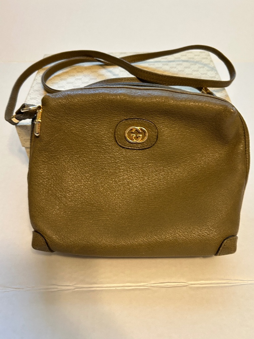 Vintage Gucci Leather Crossover